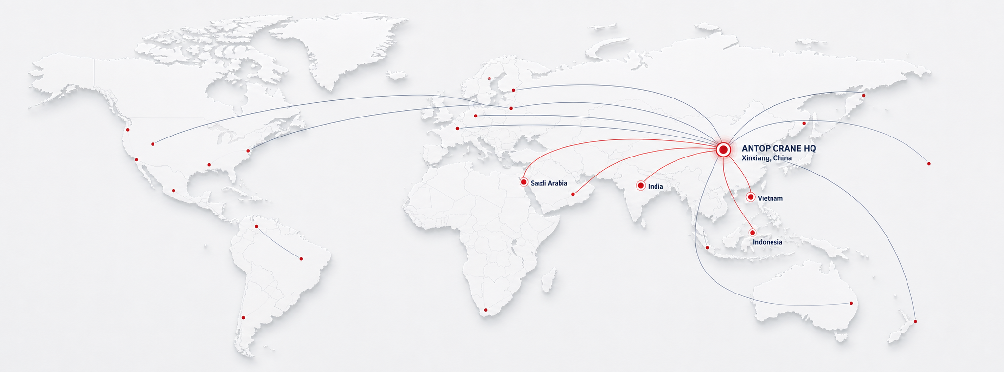 ANTOP CRANE global project network