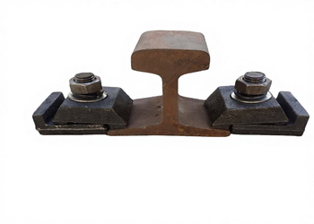 Crane rail clamps for overhead crane track fastening